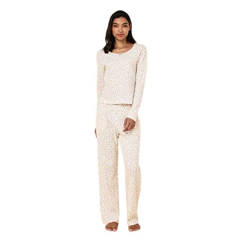 Papinelle Claire Soft Cotton Waffle Pj Set image number 0